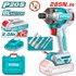 TOTAL Akumulatorski udarni ključ One-Stop Tools 285 Nm 6,35 mm, crni