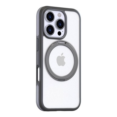 TORRAS Maskica, Ostand R Fusion, za iPhone 16 Pro, siva