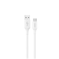DUDAO USB-A na Micro USB kabel 6A 1,2 m, bijeli