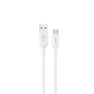DUDAO USB-A na Micro USB kabel 6A 1,2 m, bijeli