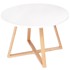 MODERNHOME Stolić 60 cm skandinavski, bijela