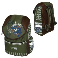 Školska torba, zelena