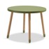 FLEXA Zeleni dječji stolić Dots, ø 60 cm