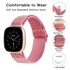 BSTRAP Remen Pattern za Samsung Galaxy Watch Active 2 40/44mm, pink