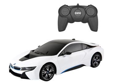 RASTAR Automobil na daljinsko upravljanje BMW i8, 1:18, bijeli