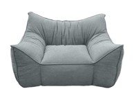 ELINELI Dječja fotelja korduro, siva