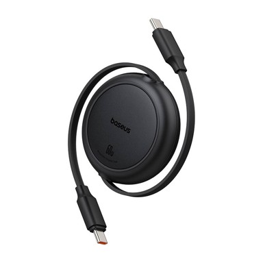 BASESU Kabel Free2Pull, Mini USB-C na USB-C USB, 60W
