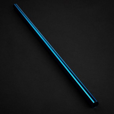 BITSPOWER Cijev Hardtube, bez skošenja mesing, 16 mm AD, 500 mm, plava