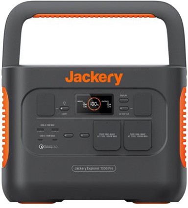 JACKERY Energetska stanica Explorer 1000 Pro EU, 1002Wh, 1000W, crna