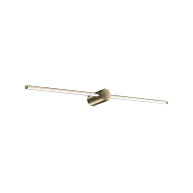 Zidna svjetiljka Filo, LED, AP, D075, IP44, ottone
