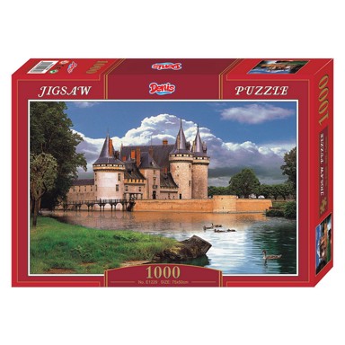 DENIS Puzzle Srednjovjekovne utvrde, 1000 dijelova, 75x50 cm