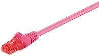 U/UTP Mrežni kabel CAT6, PVC, 2 m, ružičasti