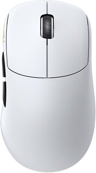 LAMZU Gaming miš Thorn, bijeli, desna ruka, optički, PixArt 3395 senzor, 26000 DPI, 5 tipki, 1000 Hz (4K kompatibilan)