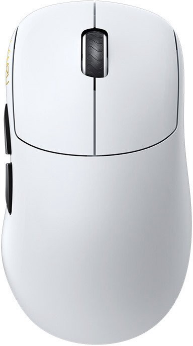 LAMZU Gaming miš Thorn, bijeli, desna ruka, optički, PixArt 3395 senzor, 26000 DPI, 5 tipki, 1000 Hz (4K kompatibilan)