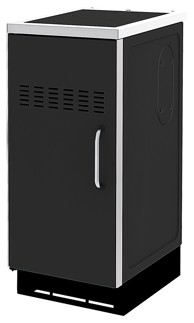 ALFA PLAM Peć Central 23, za etažno grijanje, antracit