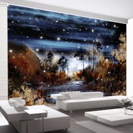 Samoljepljiva foto tapeta Magical forest 392x280