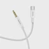 HOCO AUX Audio Jack kabel 3,5 mm na tip C, UPA19, 1 m, srebrni