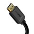 BASEUS High Definition Series HDMI na HDMI kabel, 0.75m, crni, WKGQ030201