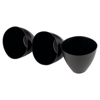 LUX TOOLS Zidarska kanta plastična 3 kom 535974