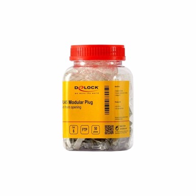 DELOCK RJ45 konektor CAT.6 FTP Easy Connect 66905, 50 kom