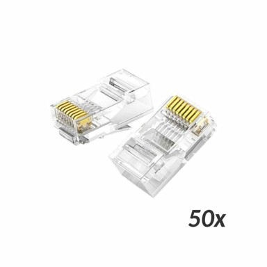 UGREEN RJ45 konektor CAT.6 UTP, paket 50 kom, NW120-50