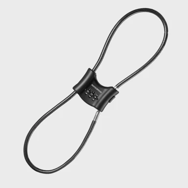 ROCKBROS Brava za bicikl sa čeličnom sajlom, 5,5 mm, crna