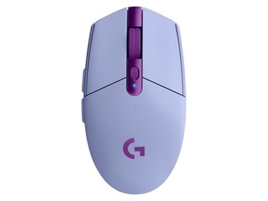 LOGITECH Miš Gaming G305 Lightspeed, lilac, bežični, optički, 12000dpi, USB