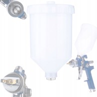 ROSFIX Spremnik za HVLP pištolj za lakiranje, 600 ml, tamnoplavi
