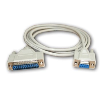 MICROPOS Serijski kabel, 9F-25M, null modem, 1,8 m