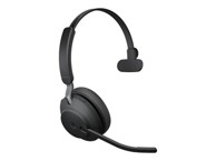 JABRA Slušalice Evolve2 65 Link380a MS, crne, on-ear, Mono, USB-A, BT