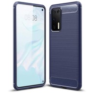 HURTEL Maska TPU Carbon Case za Huawei P40, plava