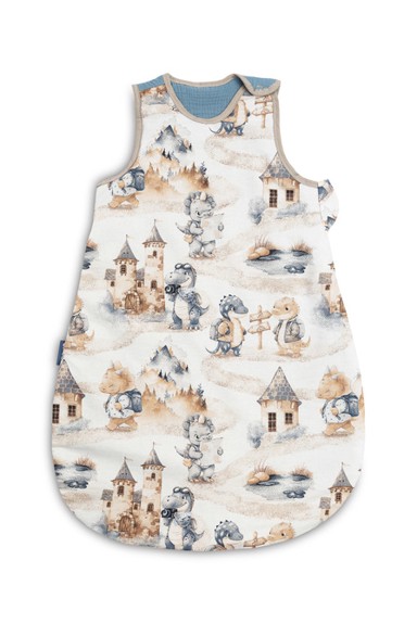 Vreća za spavanje S 0-9 mj, 45x70 cm, motiv zmajeva