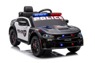 Policijski auto na akumulator Dodge Charger, crni