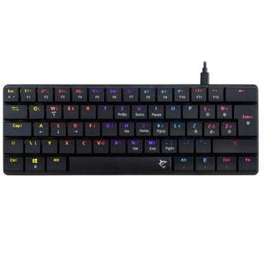 WHITE SHARK Gaming tipkovnica GK-006112 NAGAMAKI crna / smeđi sw