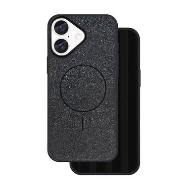 GLITTER THIN MAG Maskica za iPhone 17 Pro Max, crna