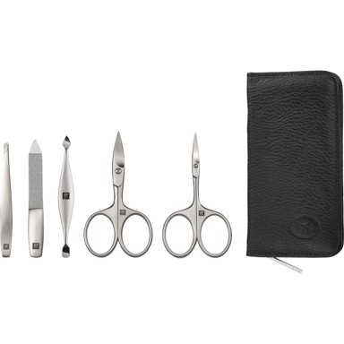 ZWILLING Set za manikuru/pedikuru Twinox Yak Zip Case, crni, 5 kom.