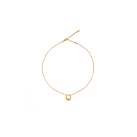 IMMACULATI Ogrlica Luckie N G, nehrđajući čelik, pozlata 18K