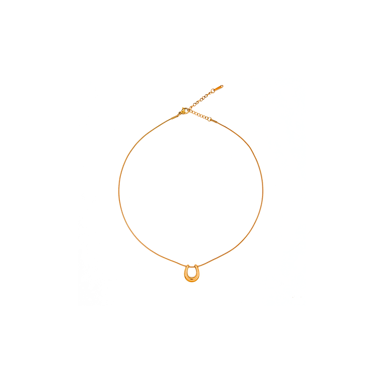 IMMACULATI Ogrlica Luckie N G, nehrđajući čelik, pozlata 18K