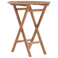 Sklopivi vrtni stol, 60 cm, masivna tikovina