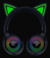 RAZER Gaming slušalice Kraken Kitty V3 Pro žične i bežične USB Type-A/Bluetooth, crne