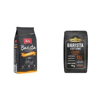MELITTA kava u zrnu Barista Crema i Jacobs Barista Intense, 2 × 1 kg