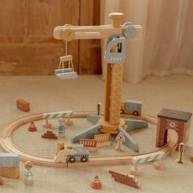 LITTLE DUTCH Drvena dizalica