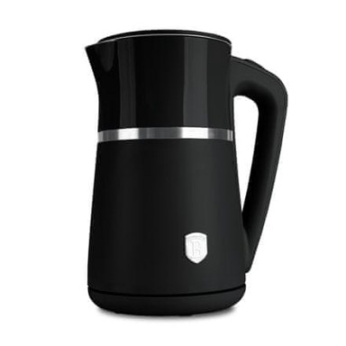 BERLINGERHAUS Električni čajnik BH-9849, 1,7 L, dvostruka stijenka, mat crni