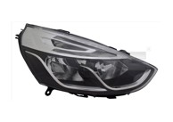 TYC Far RENAULT CLIO 16- lijevi H7/H1 krom 20-17018-05-2