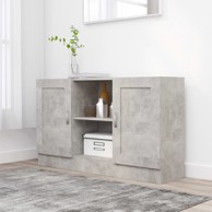 Komoda siva boja betona 120 x 30,5 x 70 cm od iverice