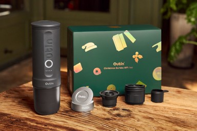 OUTIN Aparat za kavu Nano Portable Electric Espresso, sivi