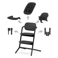 CYBEX Hranilica Lemo 4 u 1 set, stunning crna