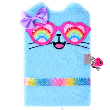 Dječji dnevnik, mačka, plavi