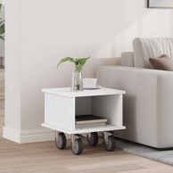 TV stalak 37x35x35 cm od konstruiranog drva, bijeli