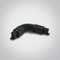 ONE LIGHT Flexibilni kutnik crni dm41024a/b